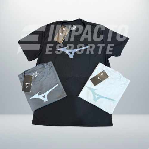 Kit com 3 camisetas dri-fit Mizuno