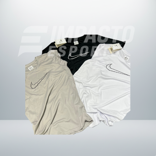 Kit com 3 camisetas Nike dri-fit