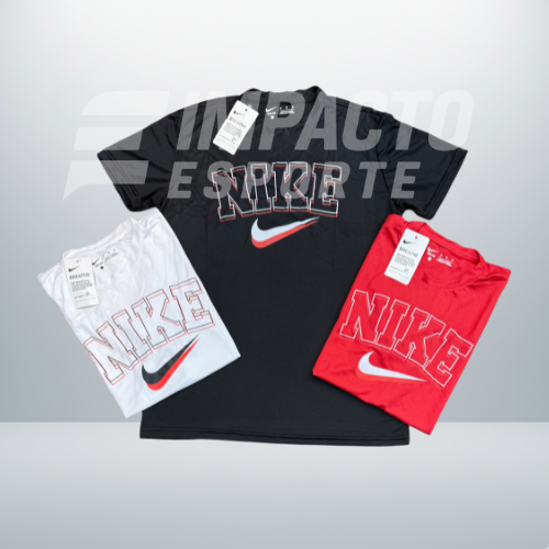 Kit com 3 camisetas dri-fit Nike