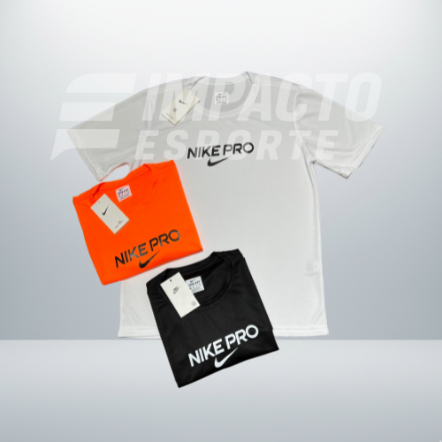 Kit com 3 camisetas nike dri-fit