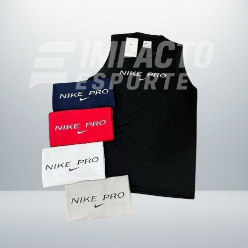 Kit com 5 regatas Nike  dri-fit