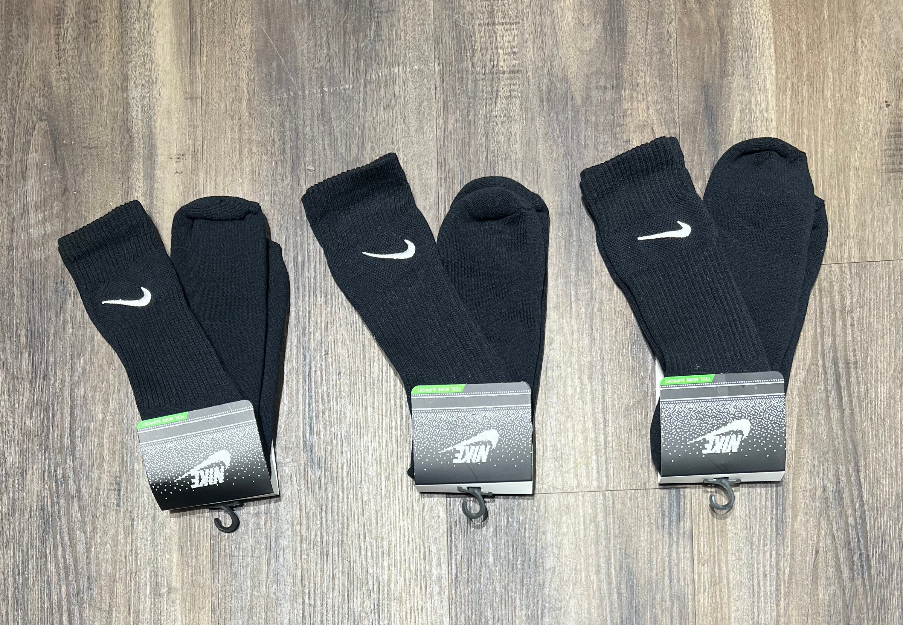 Kit com 3 pares de meias de alta qualidade