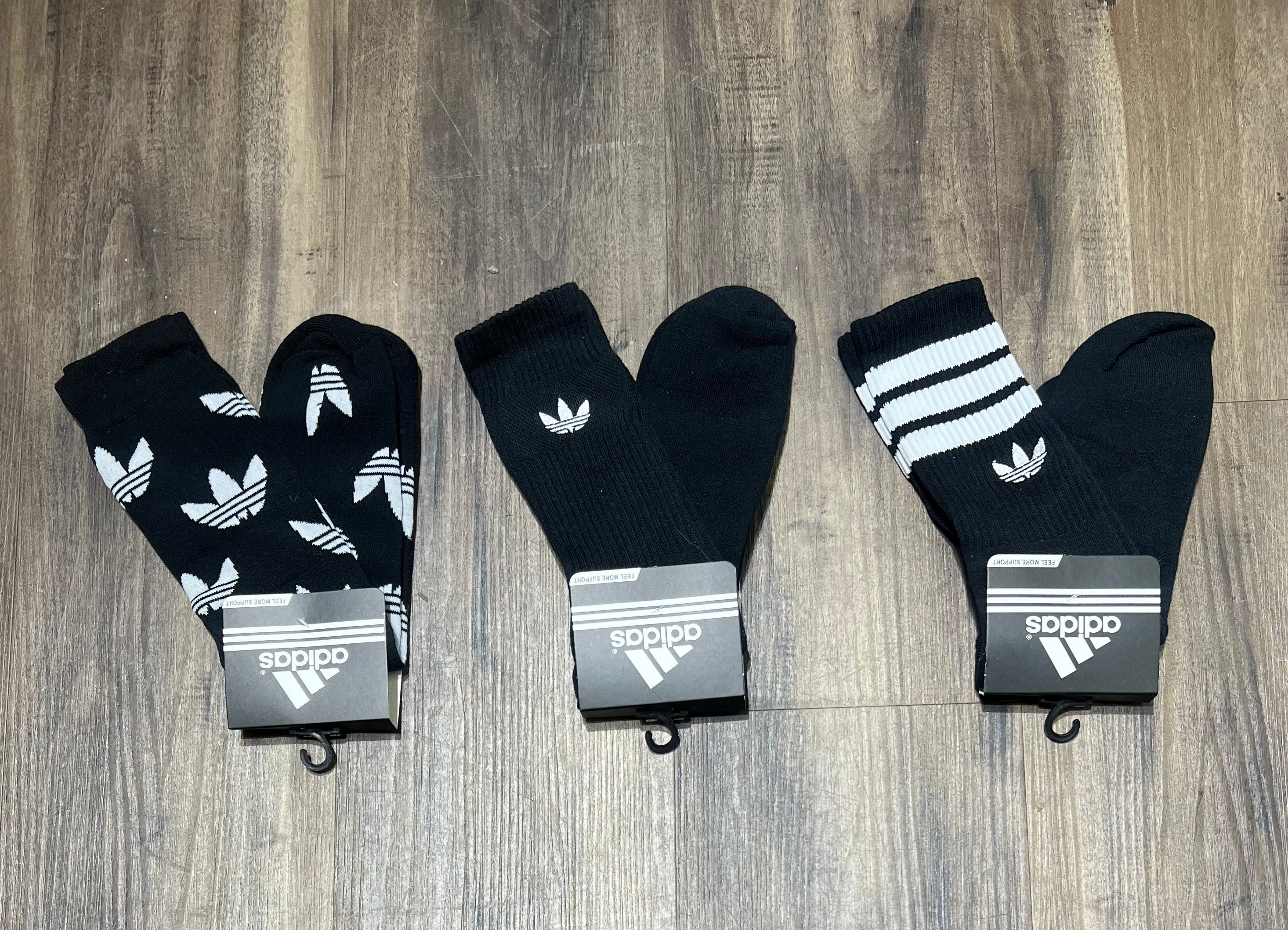 Kit com 3 pares de meias de alta qualidade