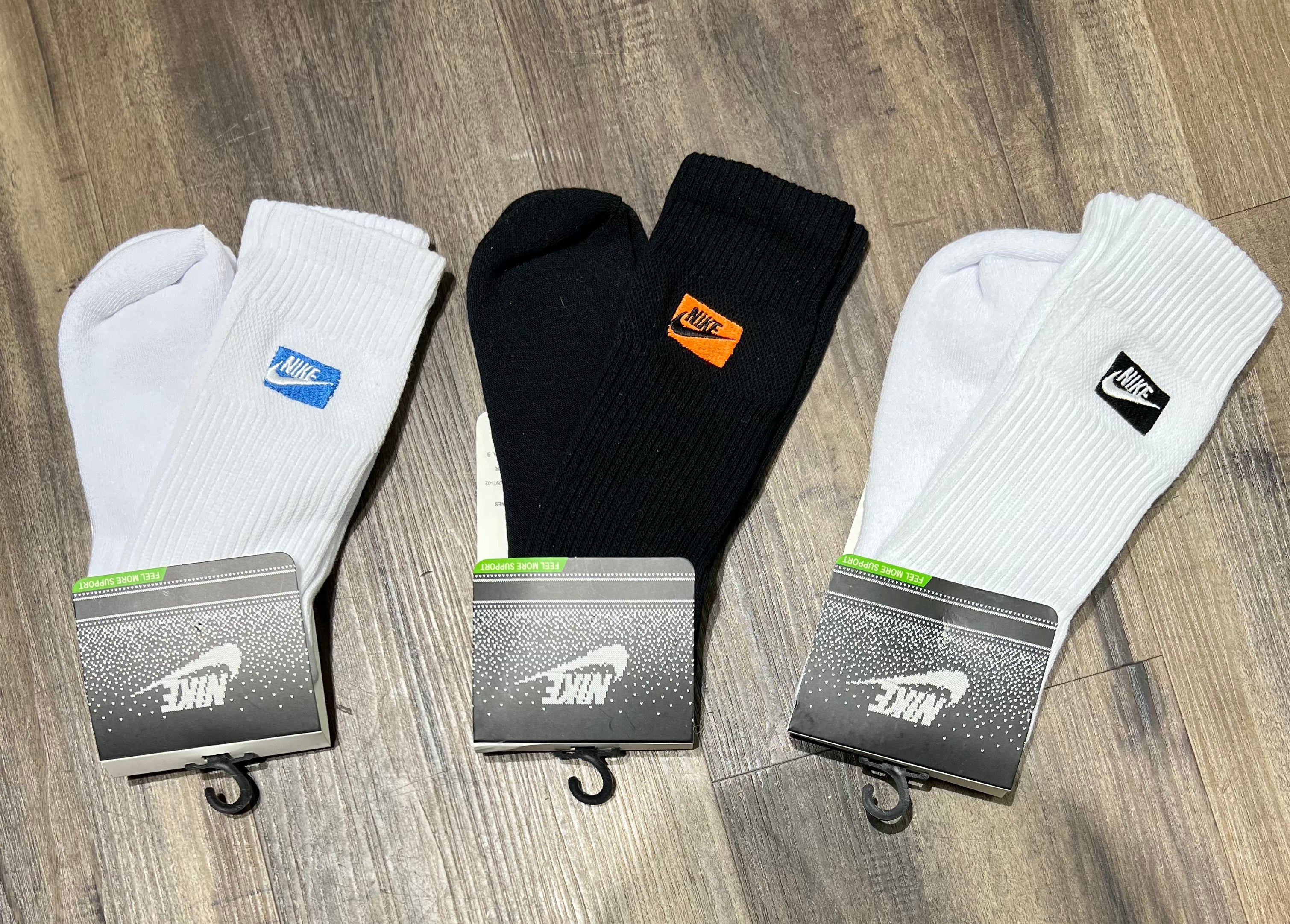 Kit com 3 pares de meias de alta qualidade