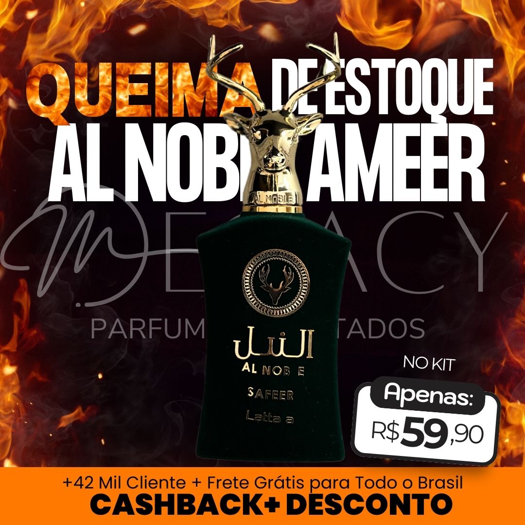 COMPRE 1 LEVE 3 - Lattafa Fakhar, AL Noble Ameer e Assad Lattafa - Queima de Estoque - 50ml Cada
