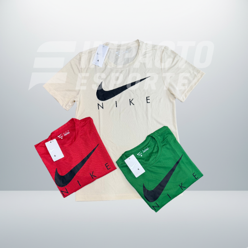 Kit com 3 camisetas dri-fit Nike