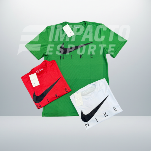 Kit com 3 camisetas dri-fit Nike
