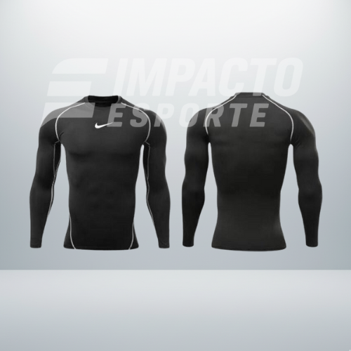 Manga longa compressão Nike premium