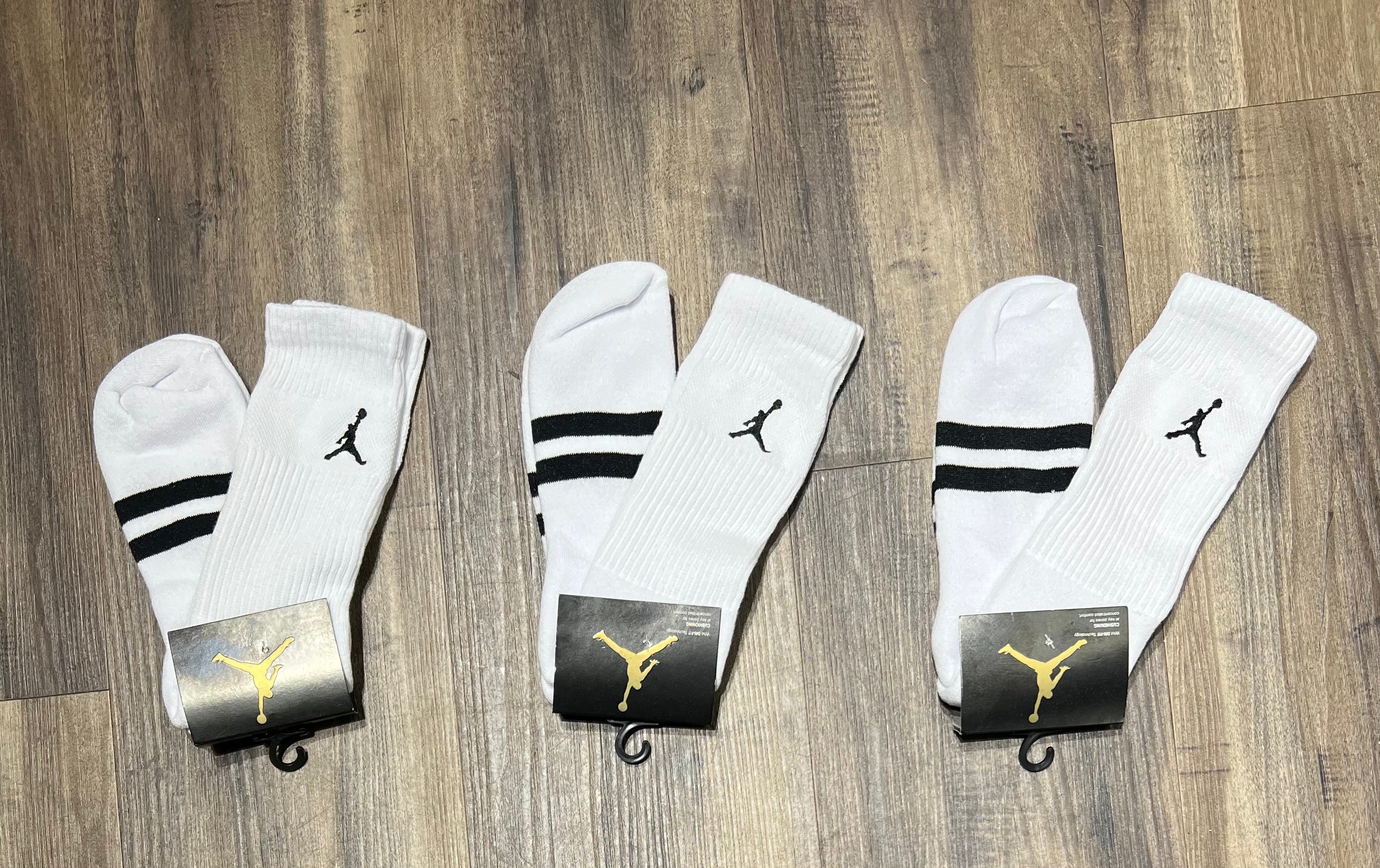 Kit com 3 pares de meias de alta qualidade