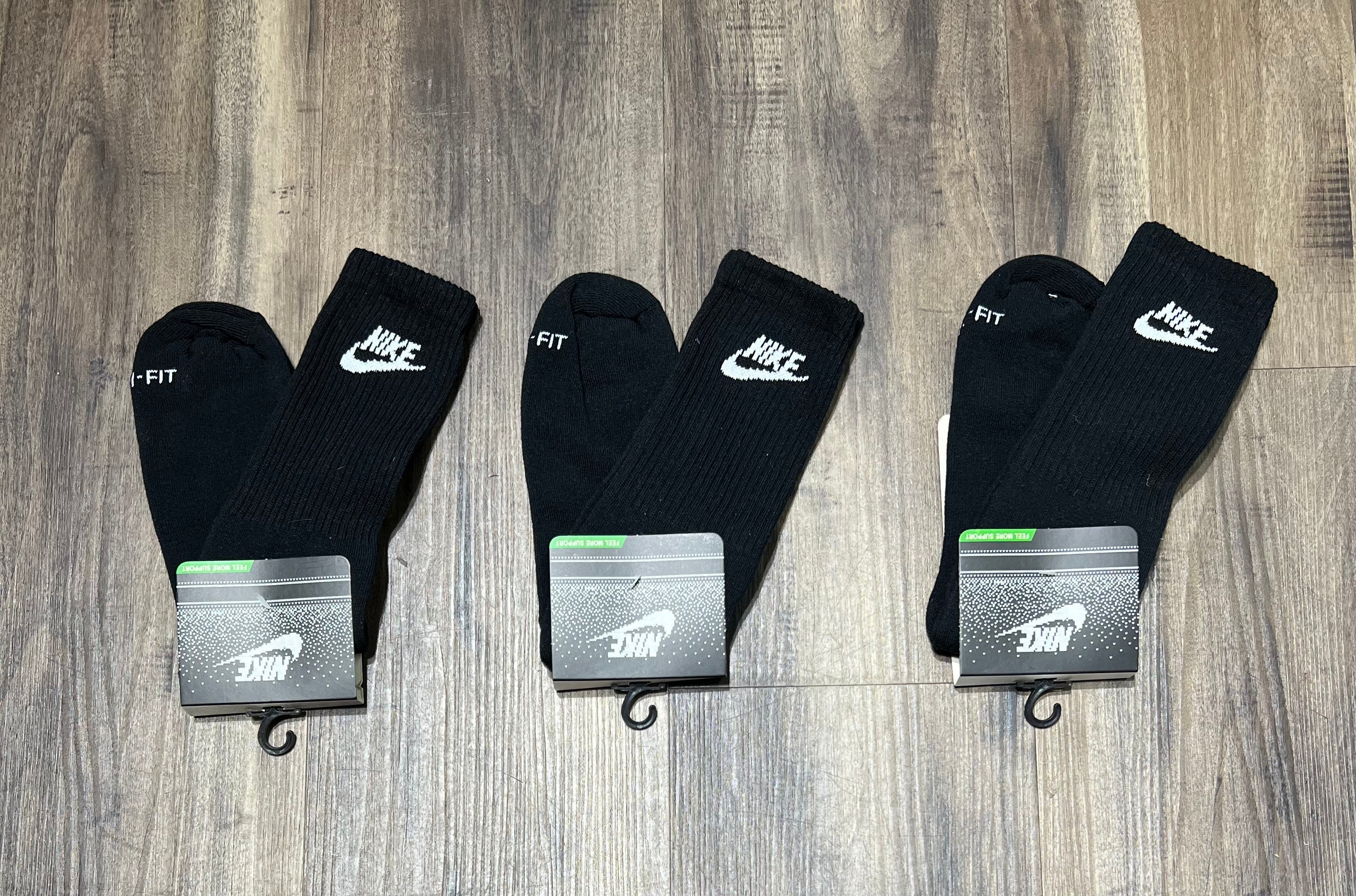 Kit com 3 pares de meias de alta qualidade